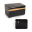Premium Bamboo Storage Box with Removable Tray and Divider, Locking Wooden Organizer 5