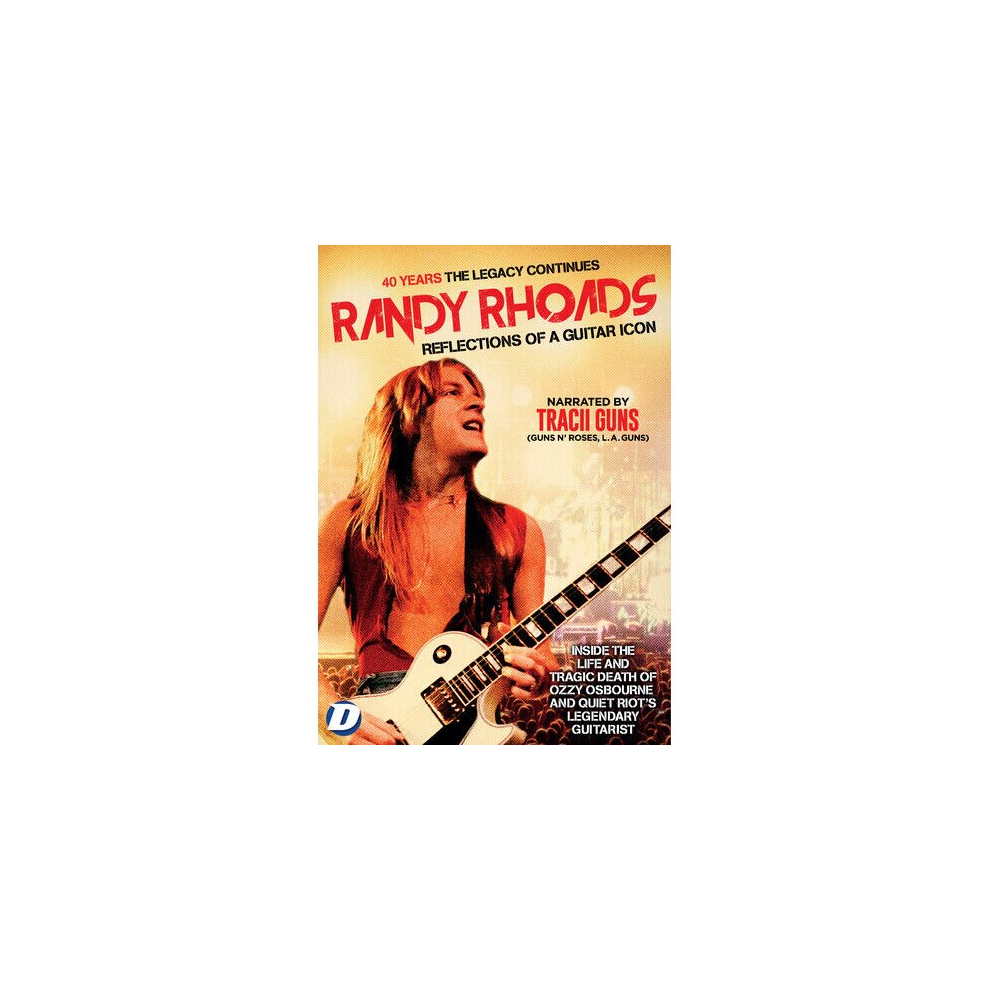 Randy Rhoads: Reflections of a Guitar Icon DVD (2022) Andre Relis Cert E