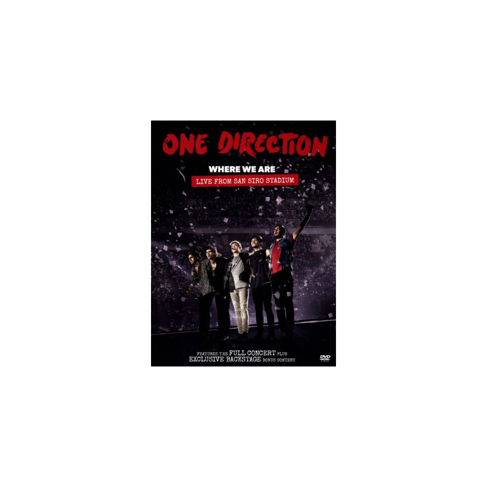 One Direction: Where We Are - Live from San Siro Stadium DVD (2014) One