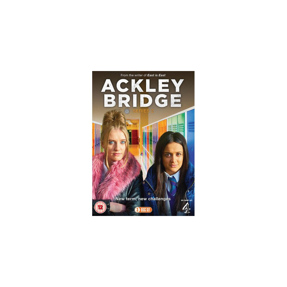 Mediatronixs Ackley Bridge: Series Two Dvd (2018) Jo Joyner Cert 3 Discs Size 12