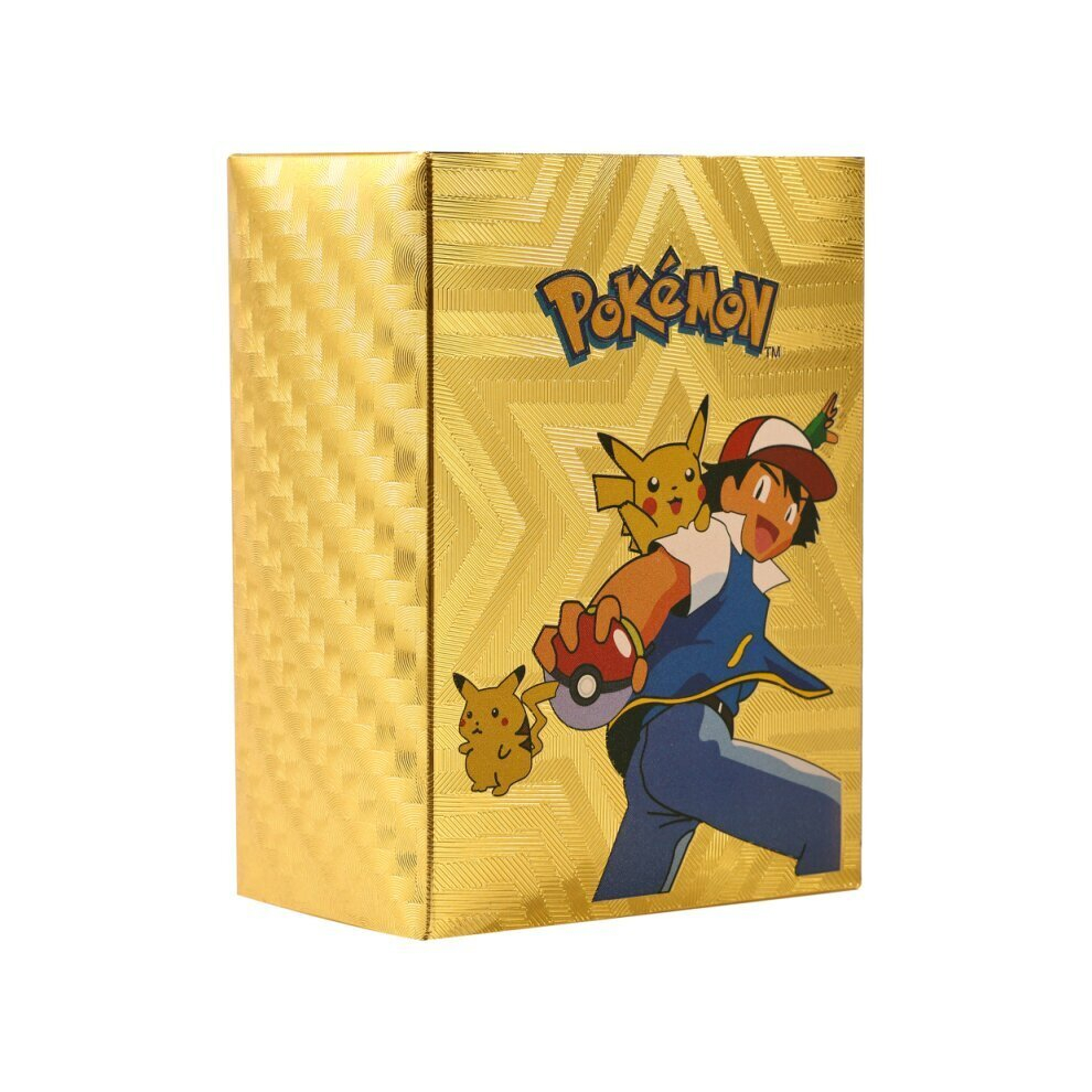 (Gold) Pokemon Card Battle Trainer Collection Cards Toys