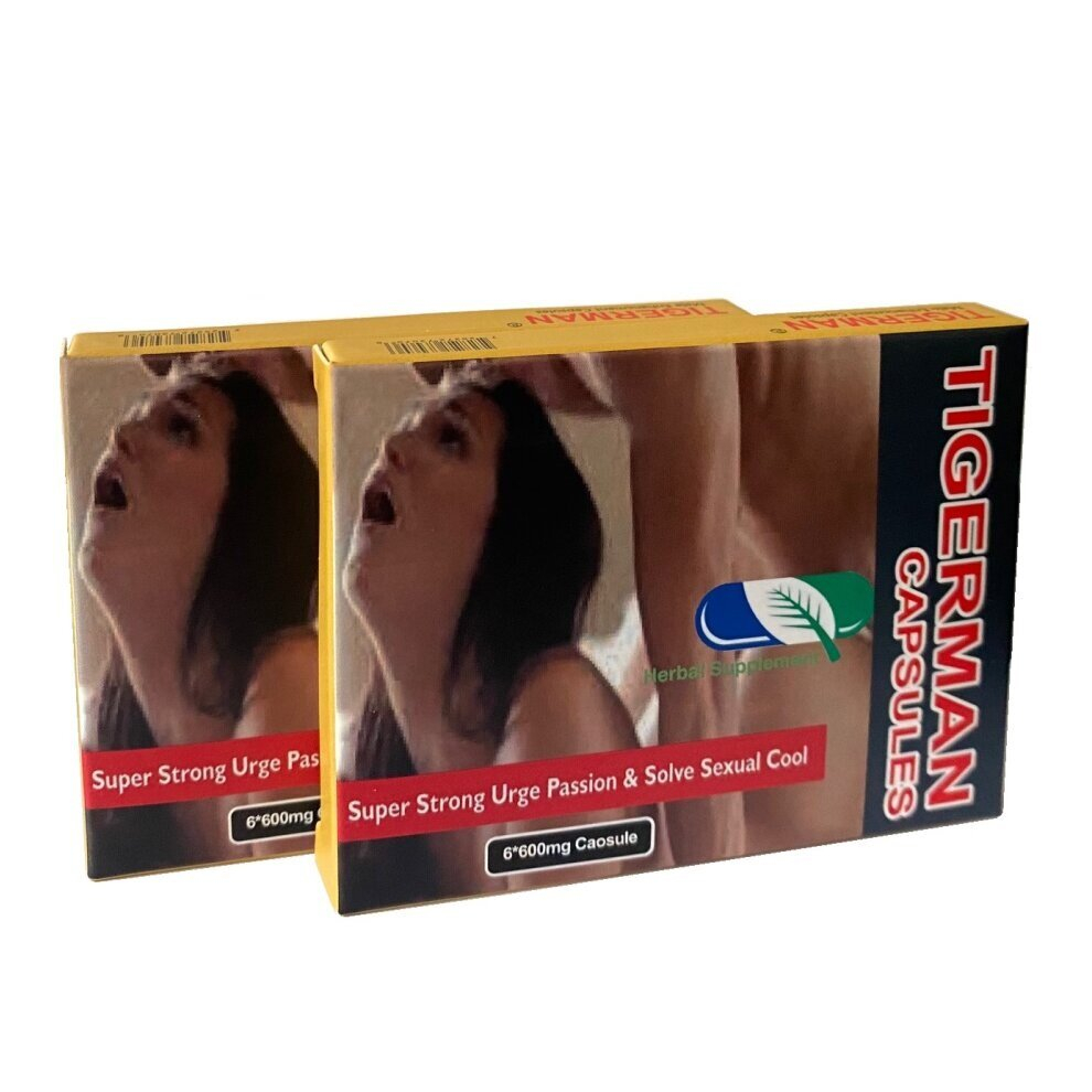 2BOXES OF TIGERMAN SEX CAPS/PILLS FOR MEN-HARDER,BIGGER&LONGER PLEASUR