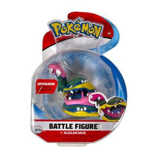 Pokémon Pokemon Battle Figure Pack Mini Figure Alolan Muk 5 cm