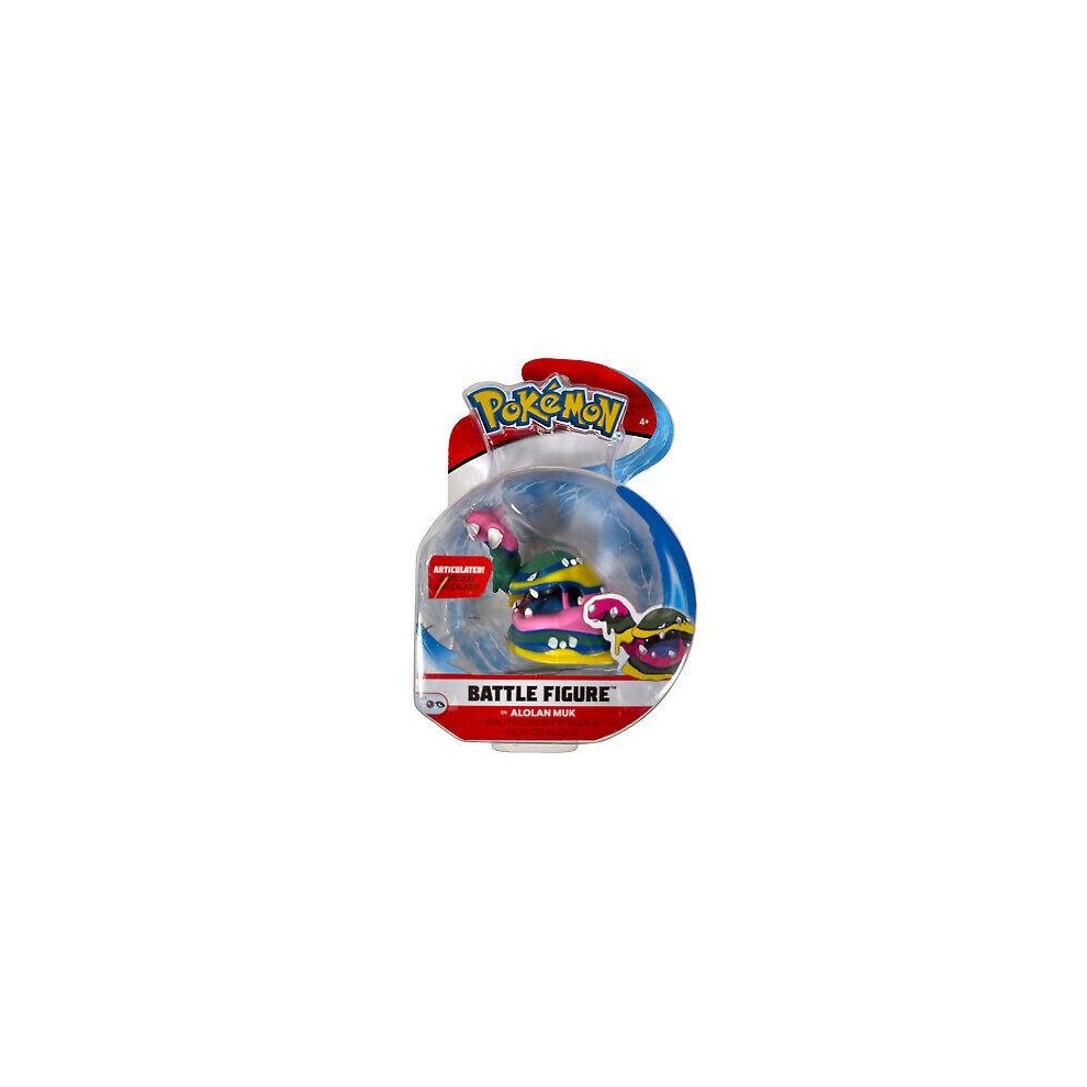 Pokemon Battle Figure Pack Mini Figure Alolan Muk 5 cm