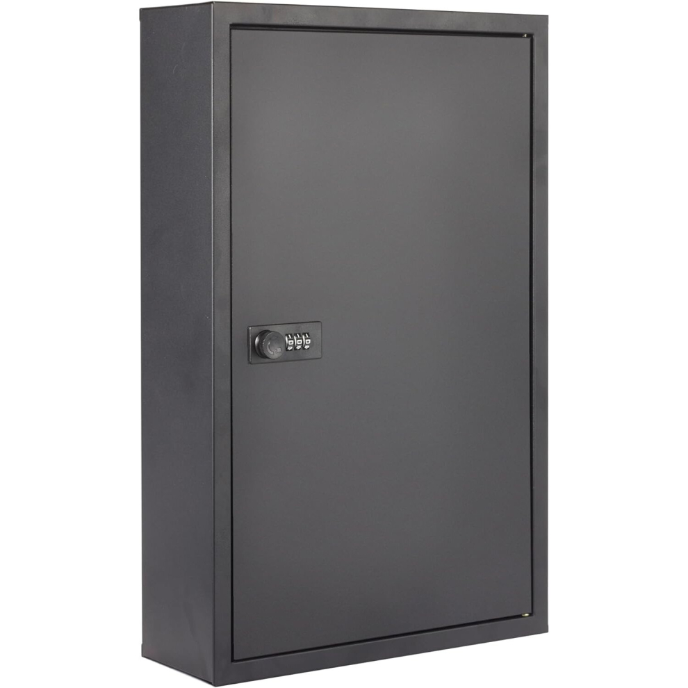 Safes Uk Wall Mounted Key Cabinet Combination Lock 50 Hooks Keyless Key Safe