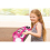 Piano eletrônico infantil Barbie com efeitos de luz e microfone - 24 teclas 7