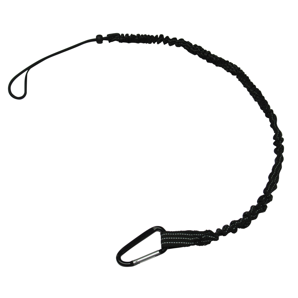 Scaffold Tool Lanyard Safety Tether (Harness Bungee Strap Carbiner)