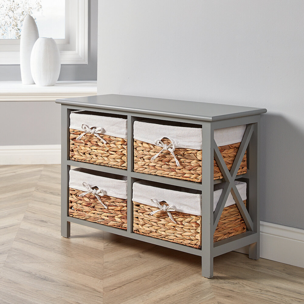 Dartmouth 4 Drawer Storage Chest Fully Assembled