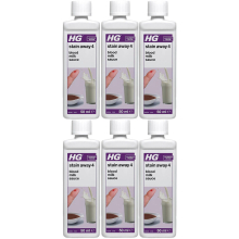 6 x HG Stain Away No. 4 Stain Remover Sauce Gravy Spices Blood - 50ml