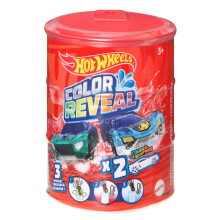 Hot Wheels Set de 2 Coches o Camiones Color Reveal en Escala 1:64, Sorpresa y Cambio de Color