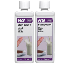 2 x HG Stain Away No. 4 Stain Remover Sauce Gravy Spices Blood - 50ml