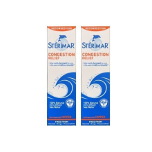 Sterimar Nasal Spray Congestion Relief 100% Natural Sea Water 100ml X2