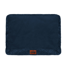 (Navy, Medium) Slumberdown Paws for Slumber Pet Bed Cover