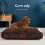 Slumberdown (Chocolate Brown, Medium) Slumberdown Paws for Slumber Pet Bed Cover 4