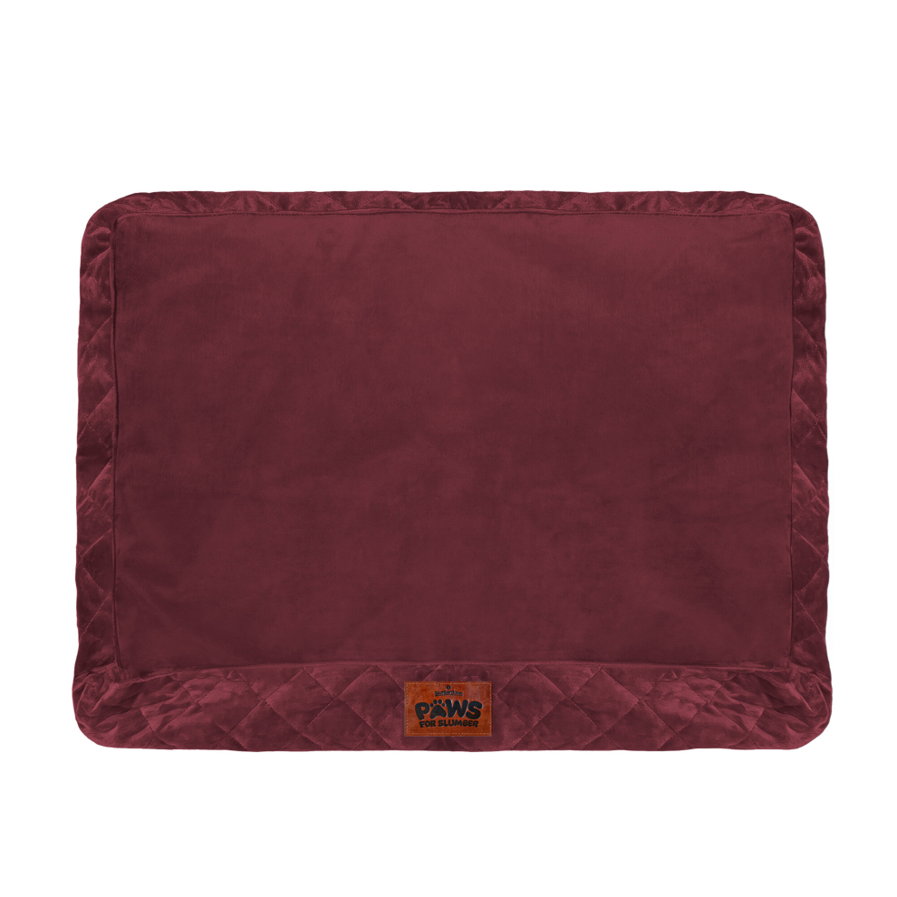 (Burgundy , Large) Slumberdown Paws for Slumber Pet Bed Cover-image-OPC-PD859QC-NEW