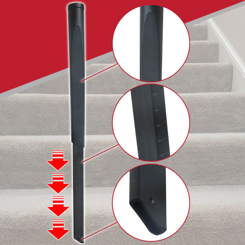 SPARES2GO Universal 32mm Extending Crevice Tool Extra Long Slim Vacuum Cleaner Attachment 2