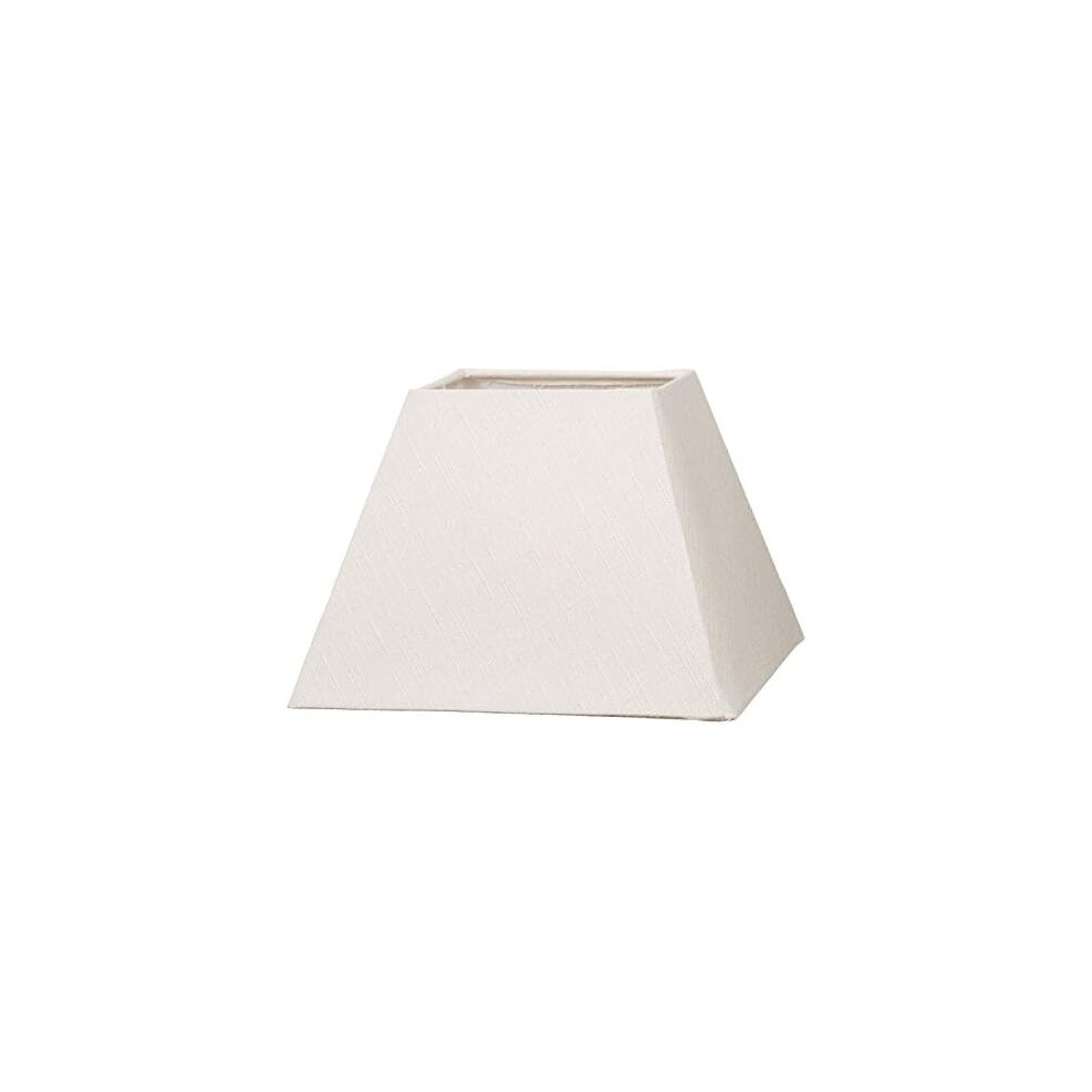 Cotton Linen Fabric Square Linen Ceiling & Table Lampshade - Cream