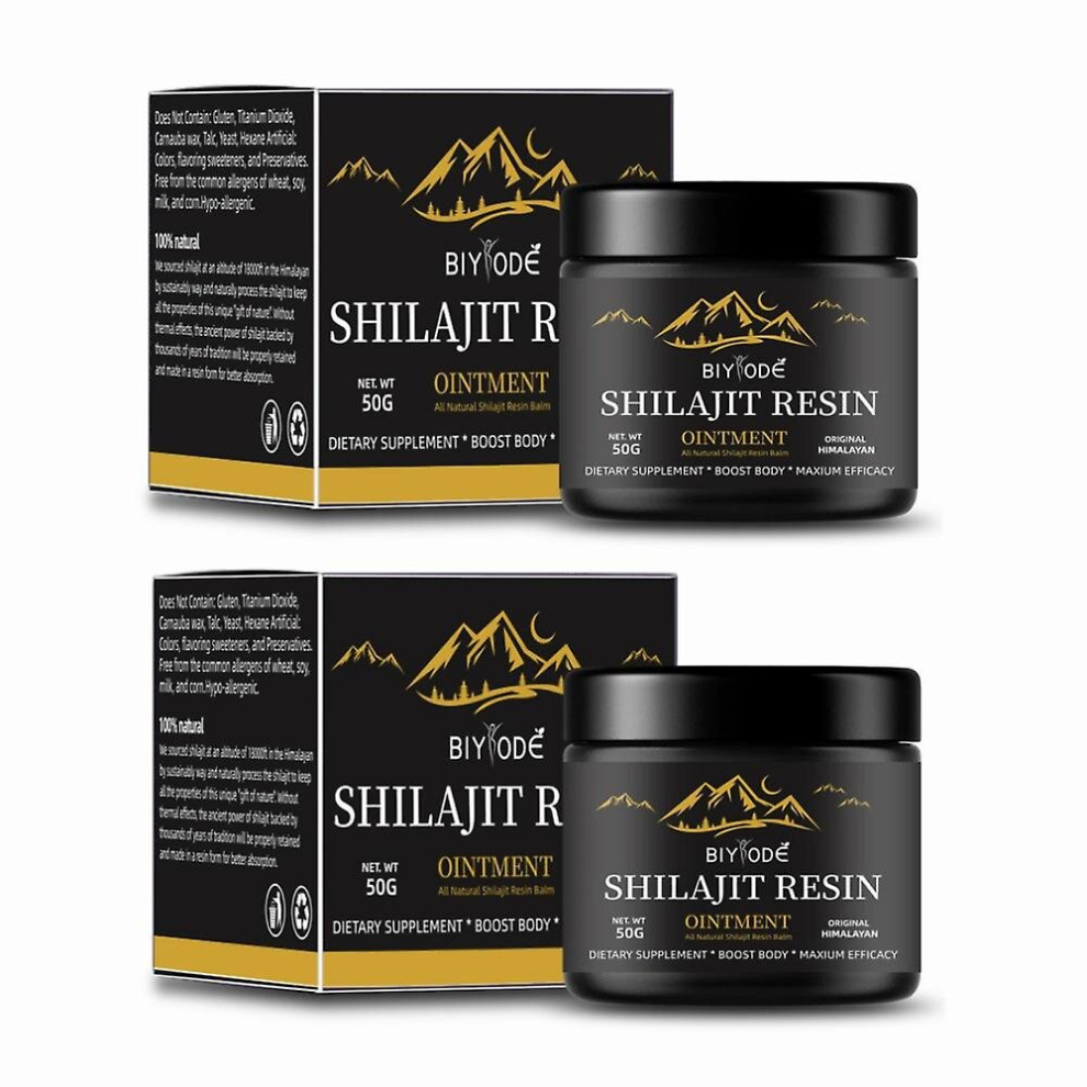 (2PCS) 1-3pcs Himalayan Shilajit Resin, 100% Pure Himalayan Shilajit, Shilajit Supplement, Trace Minerals Complex For Energystrength