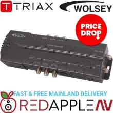 Triax Wolsey 6 Way Indoor Aerial Booster Freeview Amplifier