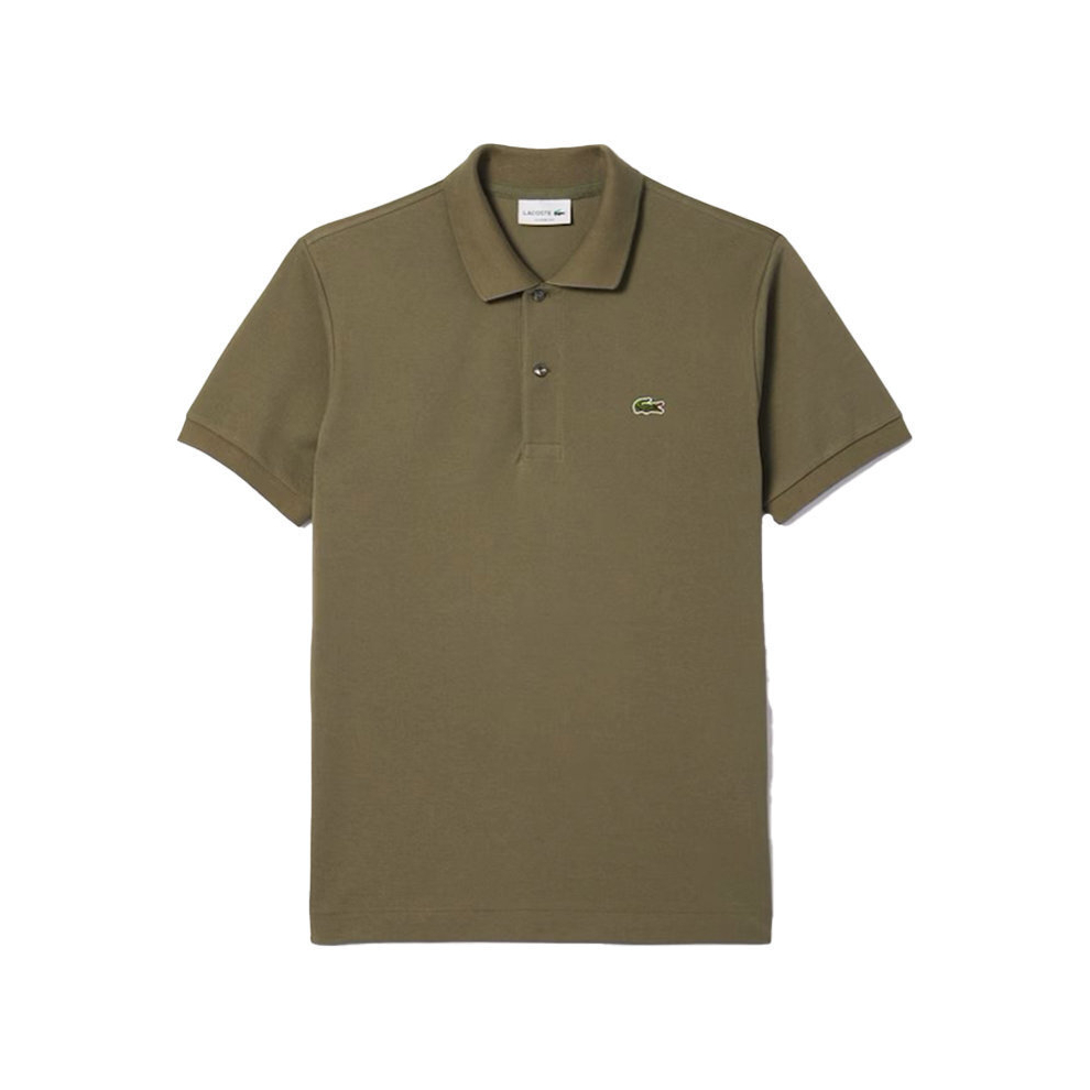 (Olive, S) Lacoste L1212 Mens Polo Shirts Sports GolfÂ Summer Tee