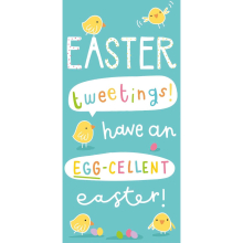 Pack of 6 NSPCC Charity Easter Greeting Cards In Two Designs