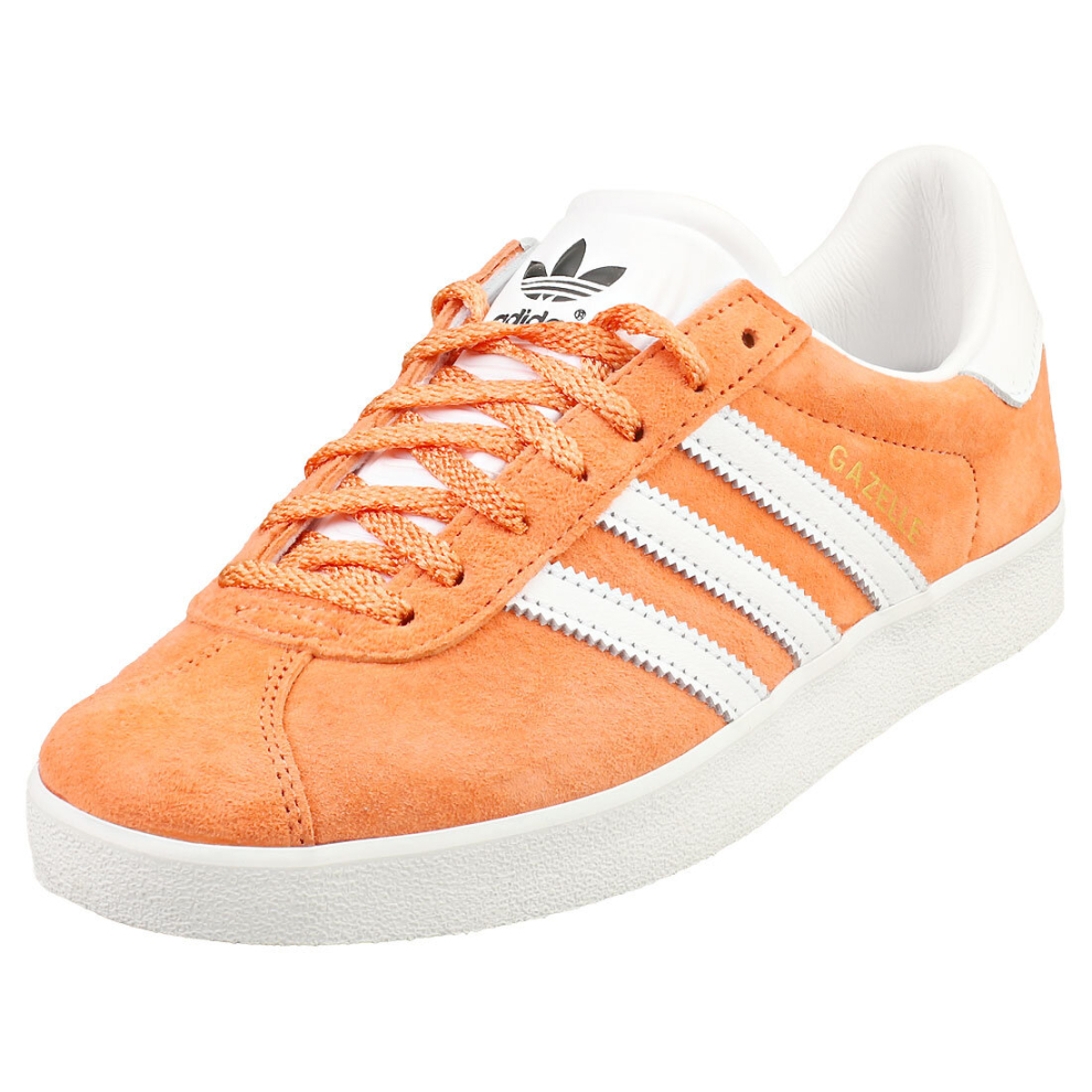 (4) adidas Gazelle 85 Womens Fashion Trainers in Copper White