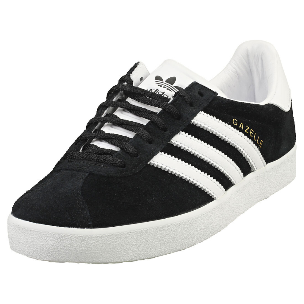 (8) adidas Gazelle 85 Mens Casual Trainers in Black White