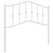 (100 cm) vidaXL Metal Headboard Bedroom Home Decor Bed Header Guest Room Bed Headboard
