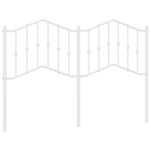(150 cm) vidaXL Metal Headboard Bedroom Home Decor Bed Header Guest Room Bed Headboard