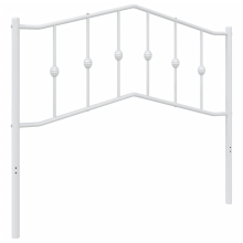 (107 cm) vidaXL Metal Headboard Bedroom Home Decor Bed Header Guest Room Bed Headboard