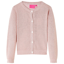 (pink, 104) Kids' Cardigan Long Sleeve Coats Toddler Children Kids Knit Sweater Knitted