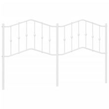 (180 cm) vidaXL Metal Headboard Bedroom Home Decor Bed Header Guest Room Bed Headboard