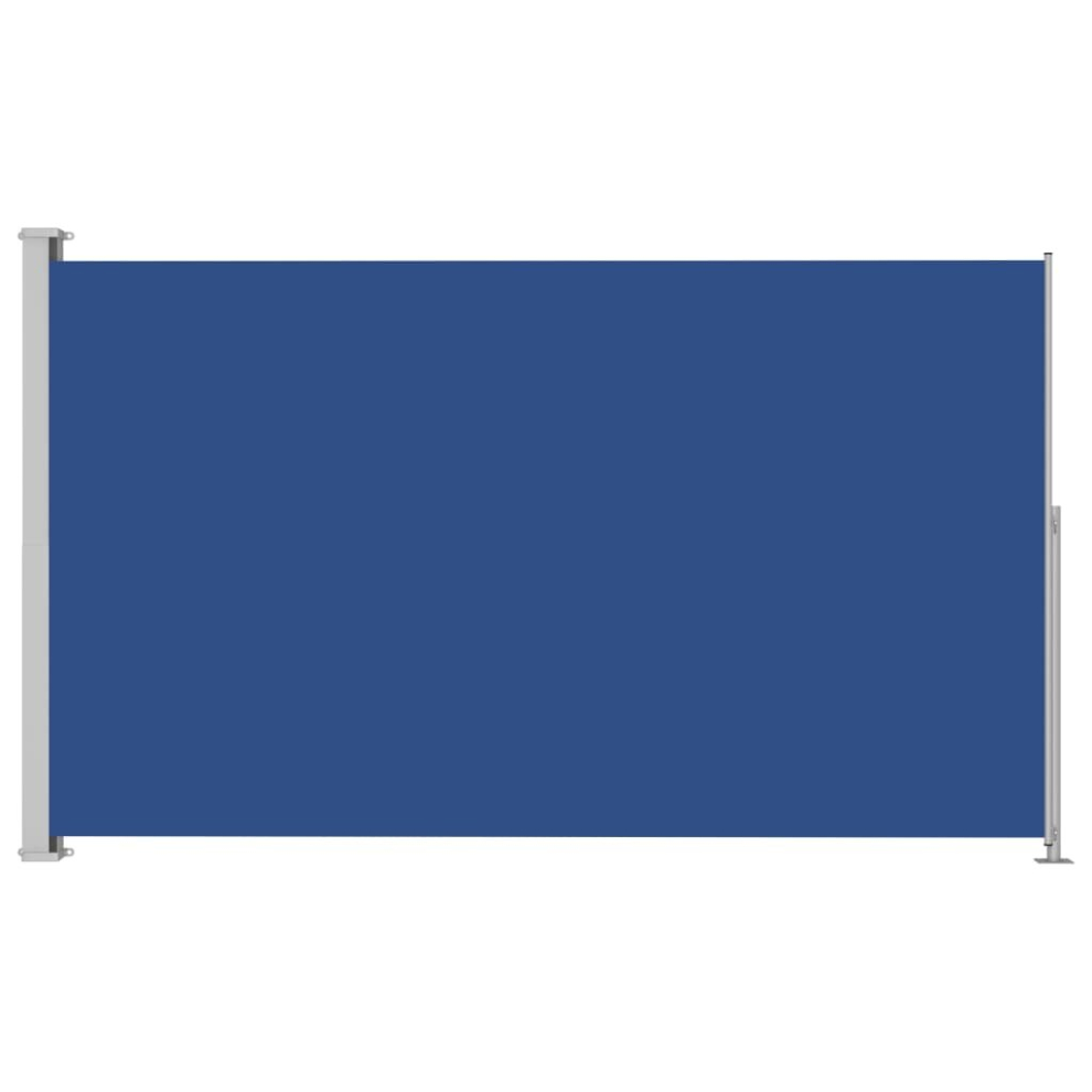 (blue, 180 x 300 cm) vidaXL Patio Retractable Side Awning Privacy Screen Garden Sunshade Screen