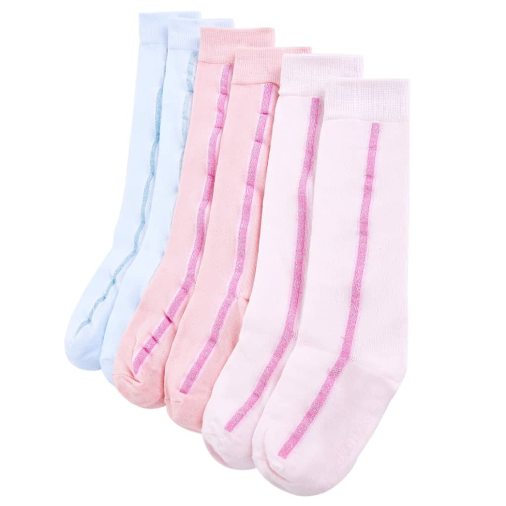 (26-29) Kids' Socks Children Cotton Socks School Socks for Toddler Girls Boys 5 Pairs