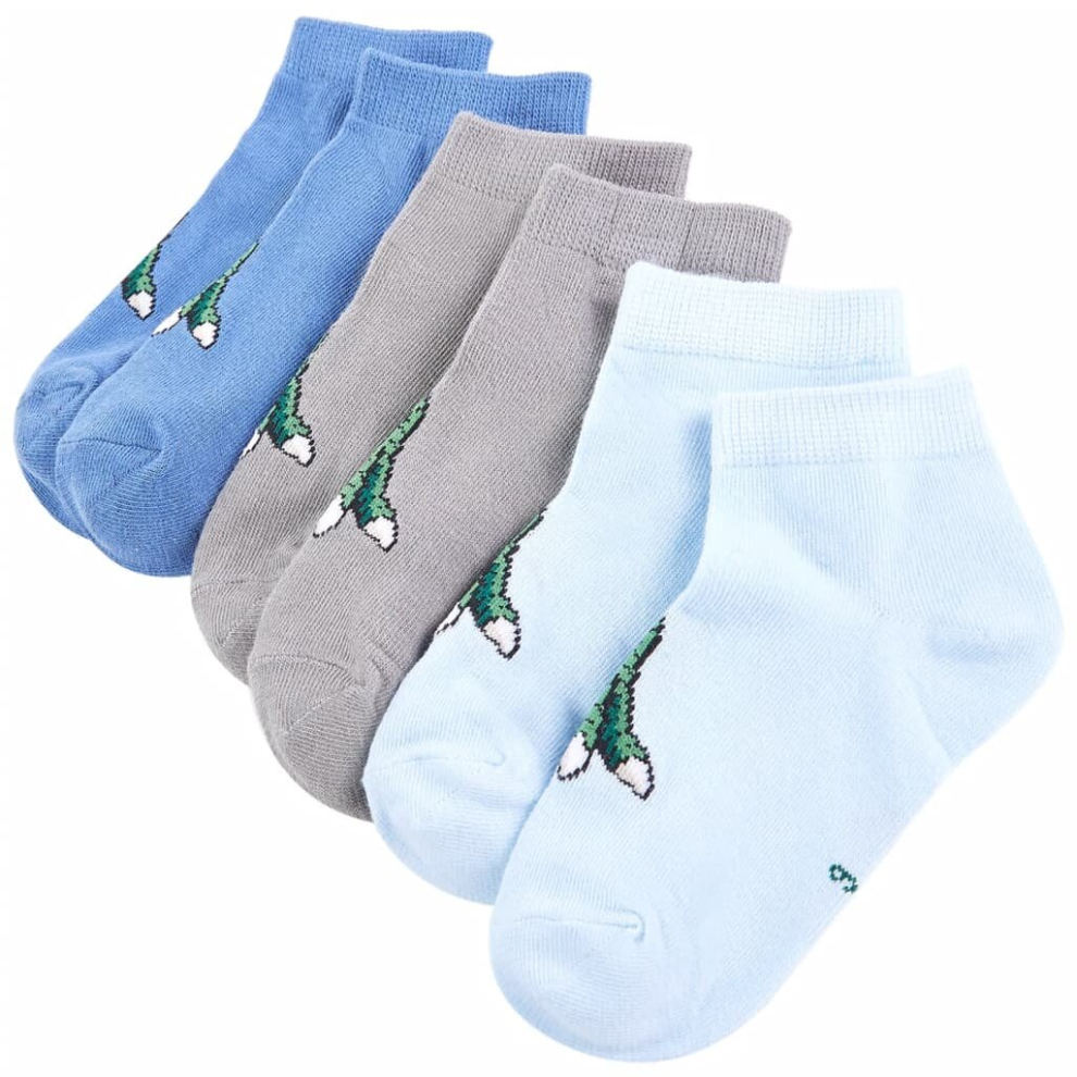 Vidaxl (23-26) Kids' Socks Children Cotton Socks School Socks For Toddler Girls Boys 5 Pairs