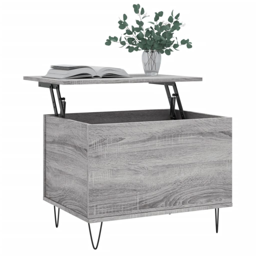 VidaXL (grey sonoma) vidaXL Coffee Table Side Table End Accent Telephone Sofa Table Engineered Wood 2