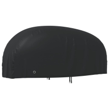 (245 x 105 x 125 cm) vidaXL Motorcycle Cover Waterproof Motorbike Cover Protector Black 210D Oxford