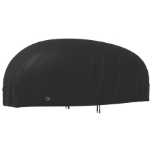 (295 x 110 x 140 cm) vidaXL Motorcycle Cover Waterproof Motorbike Cover Protector Black 210D Oxford
