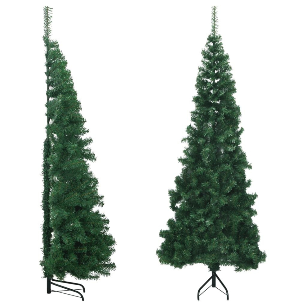 Vidaxl Green Corner Artificial Christmas Tree 180 Cm Pvc Christmas Decoration
