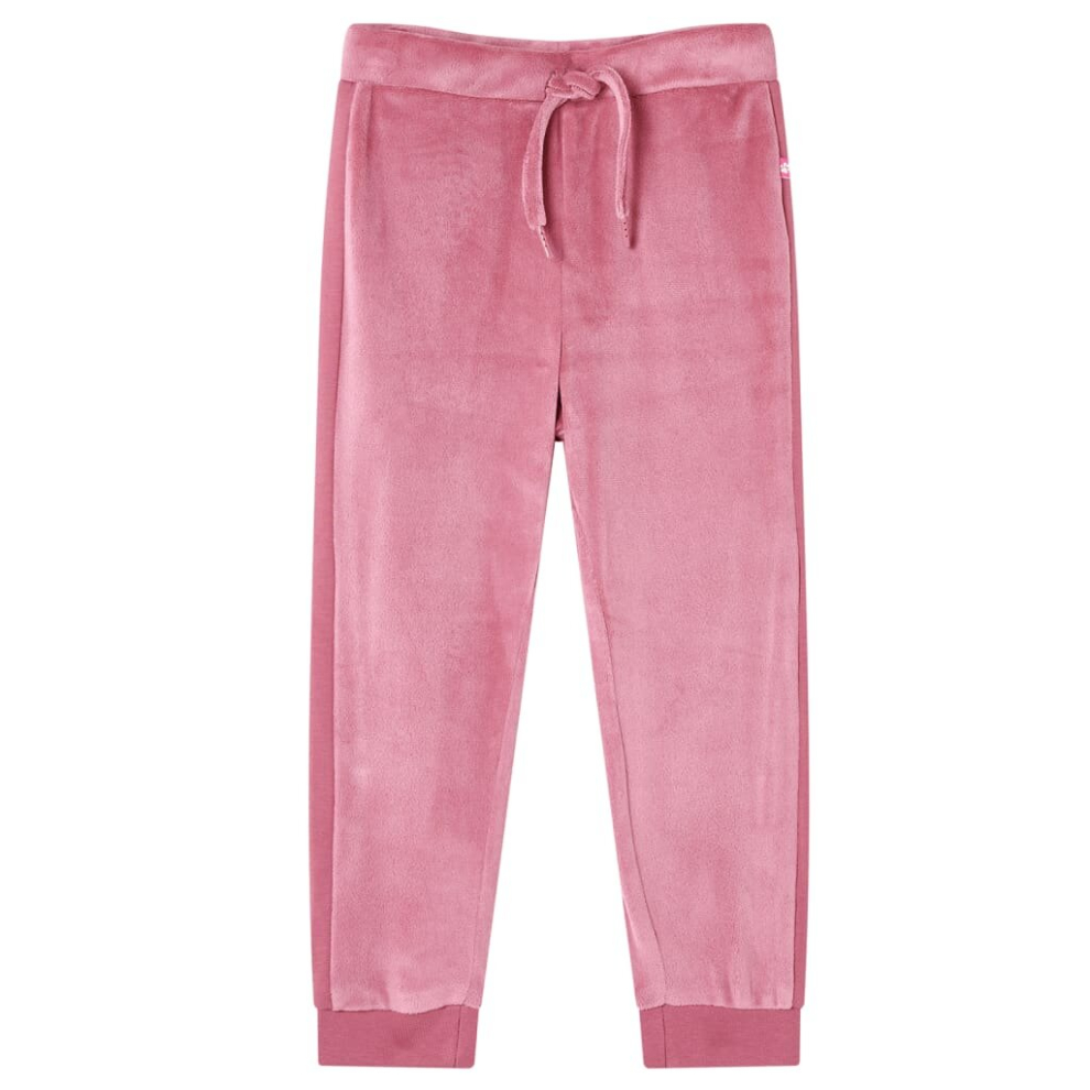 Vidaxl (116) Kids' Sweatpants Children's Trousers Sports Tracksuit Kids Jogger Raspberry
