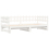 VidaXL (white, 90 x 190 cm) vidaXL Pull-out Day Bed Sofa Bed Guest Bed Frame Daybed Couch Solid Wood Pine 7