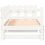 VidaXL (white, 90 x 190 cm) vidaXL Pull-out Day Bed Sofa Bed Guest Bed Frame Daybed Couch Solid Wood Pine 9