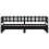 VidaXL (black, 90 x 200 cm) vidaXL Pull-out Day Bed Sofa Bed Guest Bed Frame Daybed Couch Solid Wood Pine 6