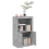 VidaXL (concrete grey) vidaXL Side Cabinet with LED Lights Storage Sideboard Cupboard Engineered Wood 5