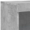 VidaXL (concrete grey) vidaXL Side Cabinet with LED Lights Storage Sideboard Cupboard Engineered Wood 11