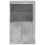 VidaXL (concrete grey) vidaXL Side Cabinet with LED Lights Storage Sideboard Cupboard Engineered Wood 7
