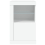 VidaXL (white, 1 pcs) vidaXL Side Cabinet with LED Lights Storage Sideboard Cupboard Engineered Wood 7