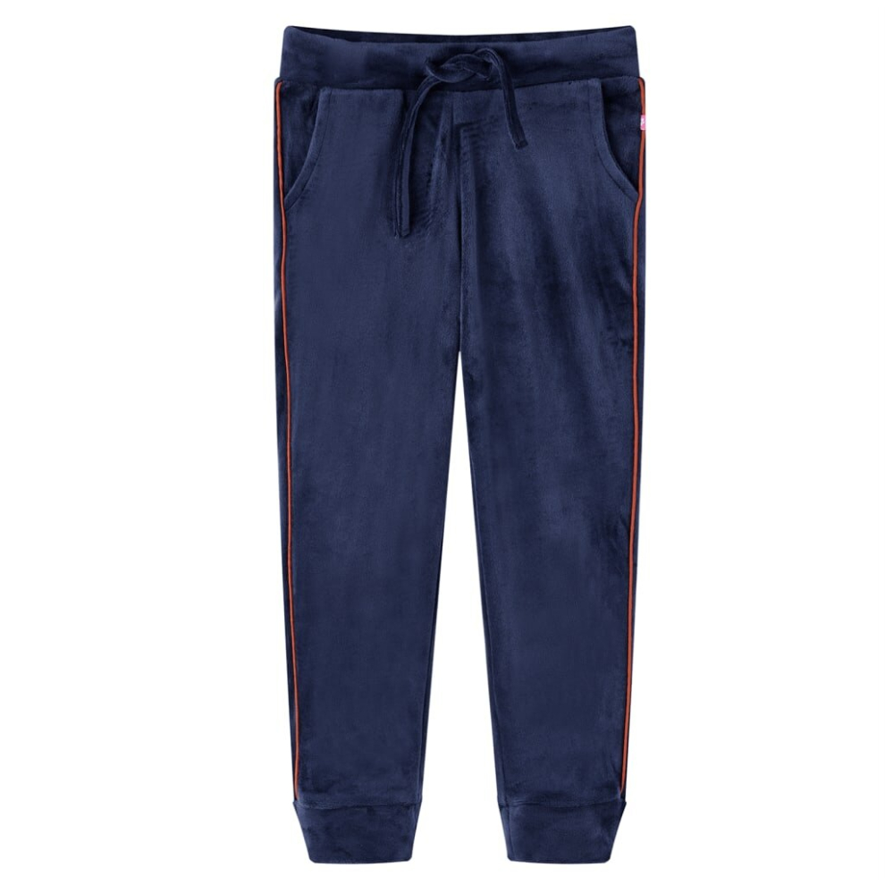 (128) Kids' Sweatpants Children's Trousers School Sports Tracksuit Bottoms Navy