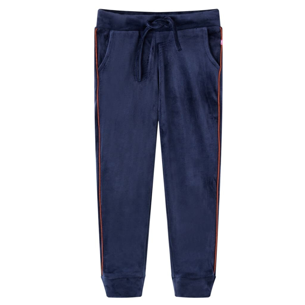 (140) Kids' Sweatpants Children's Trousers School Sports Tracksuit Bottoms Navy