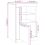 VidaXL (white, 1 pcs) vidaXL Side Cabinet with LED Lights Storage Sideboard Cupboard Engineered Wood 4